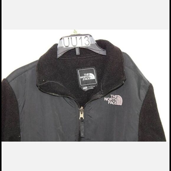 THE NORTH FACE BLACK DENALI JACKET GIRLS SIZE MEDIUM - Picture 2 of 7